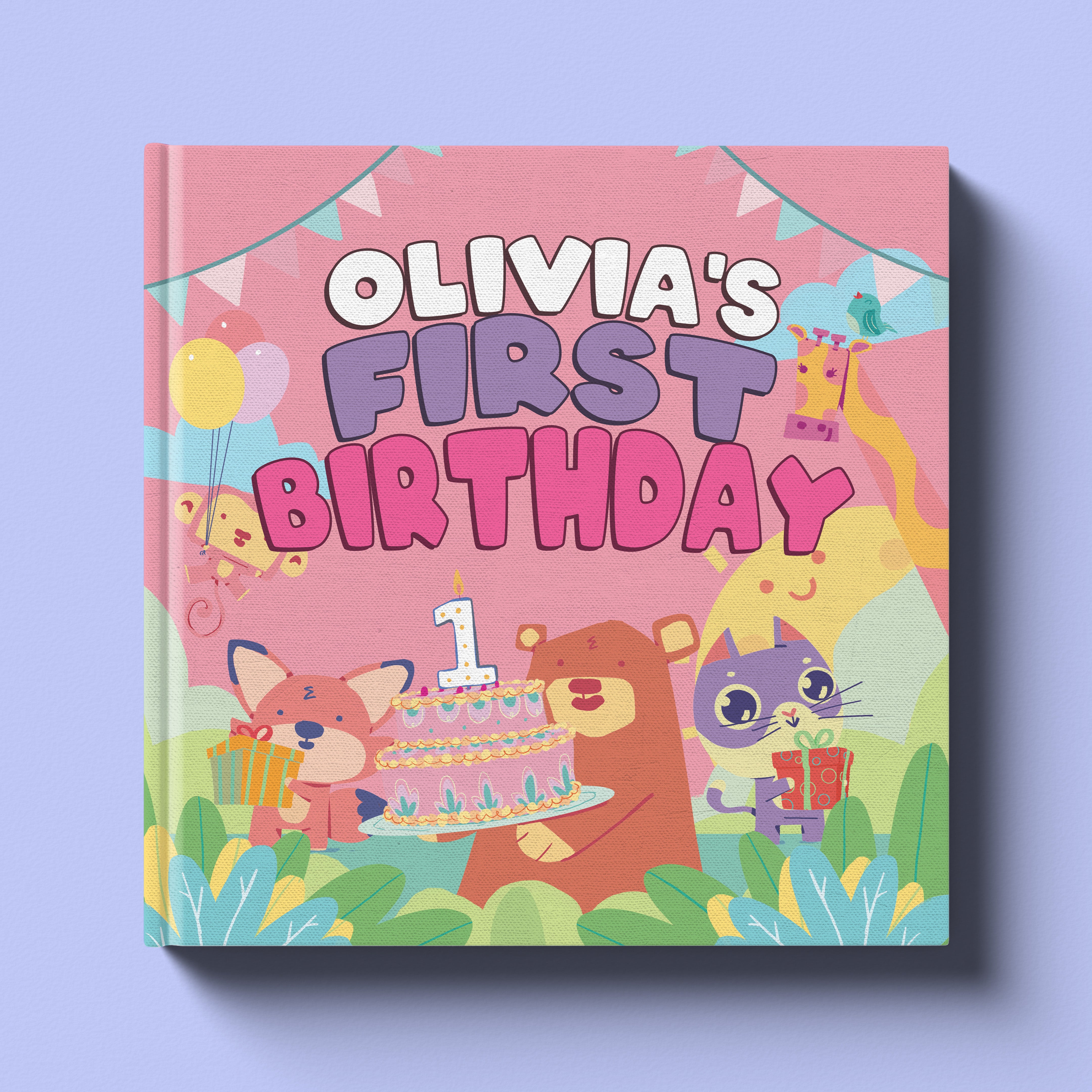 First Birthday Pink