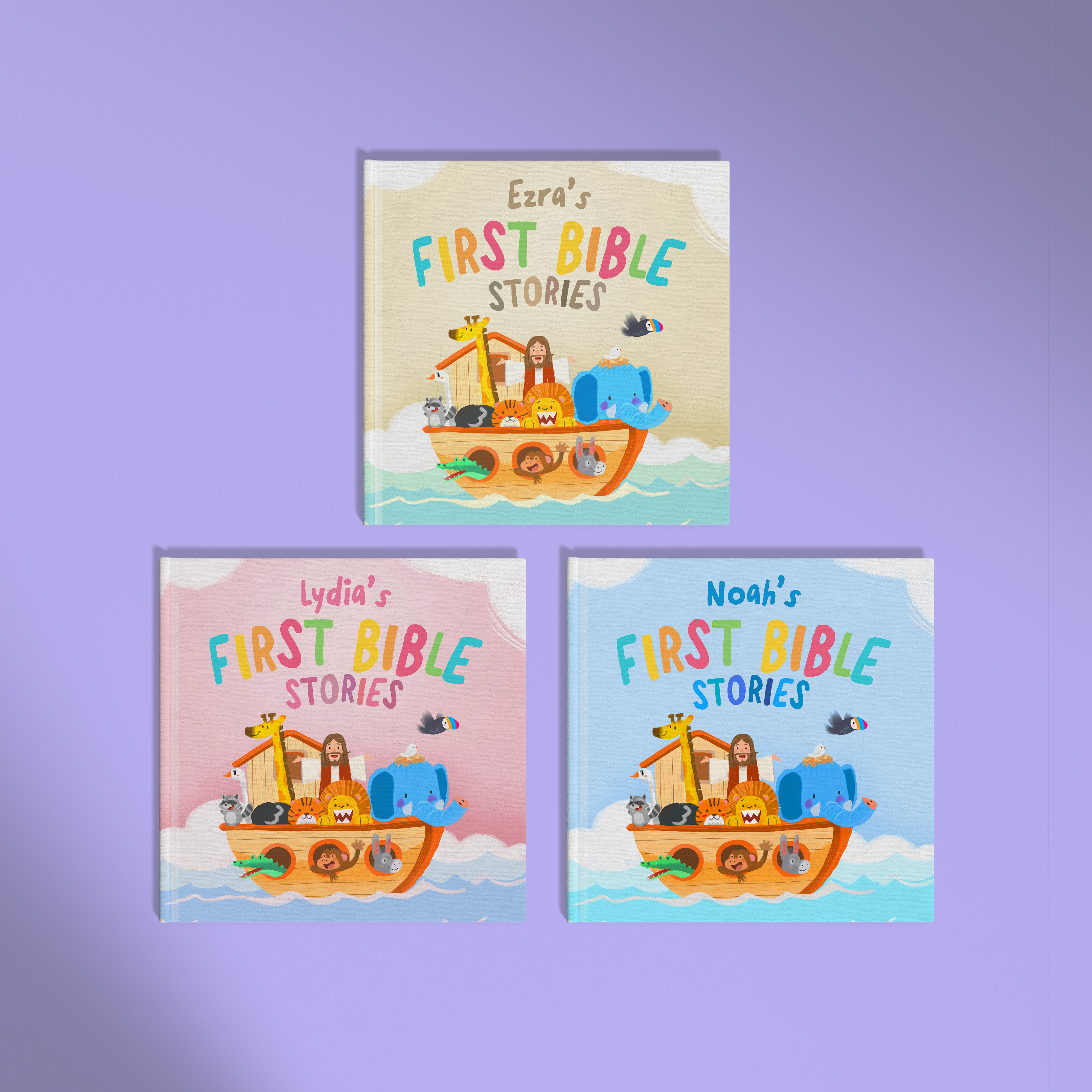 First Bible Stories Pink