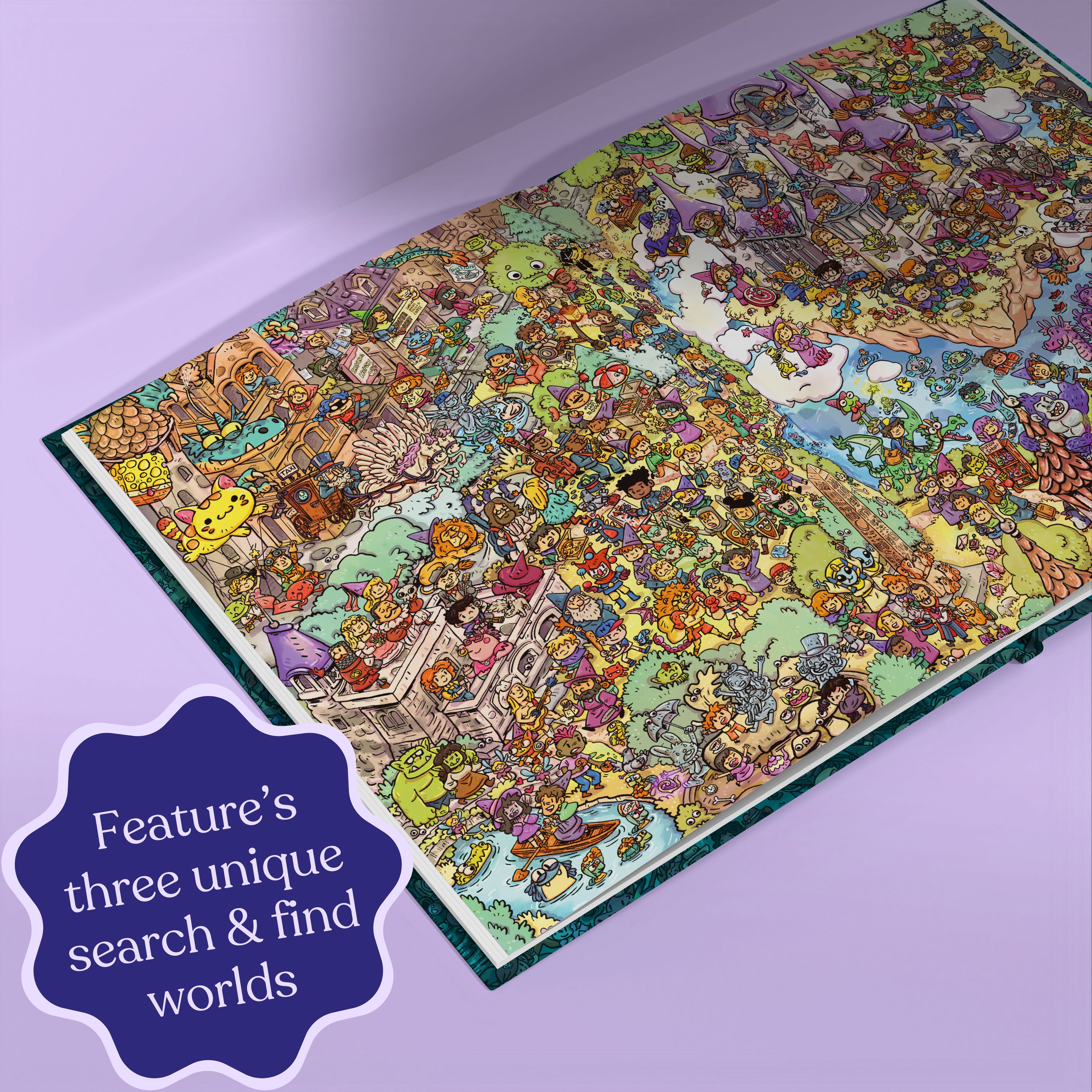 Where are you? Wizard-themed Search & Find!