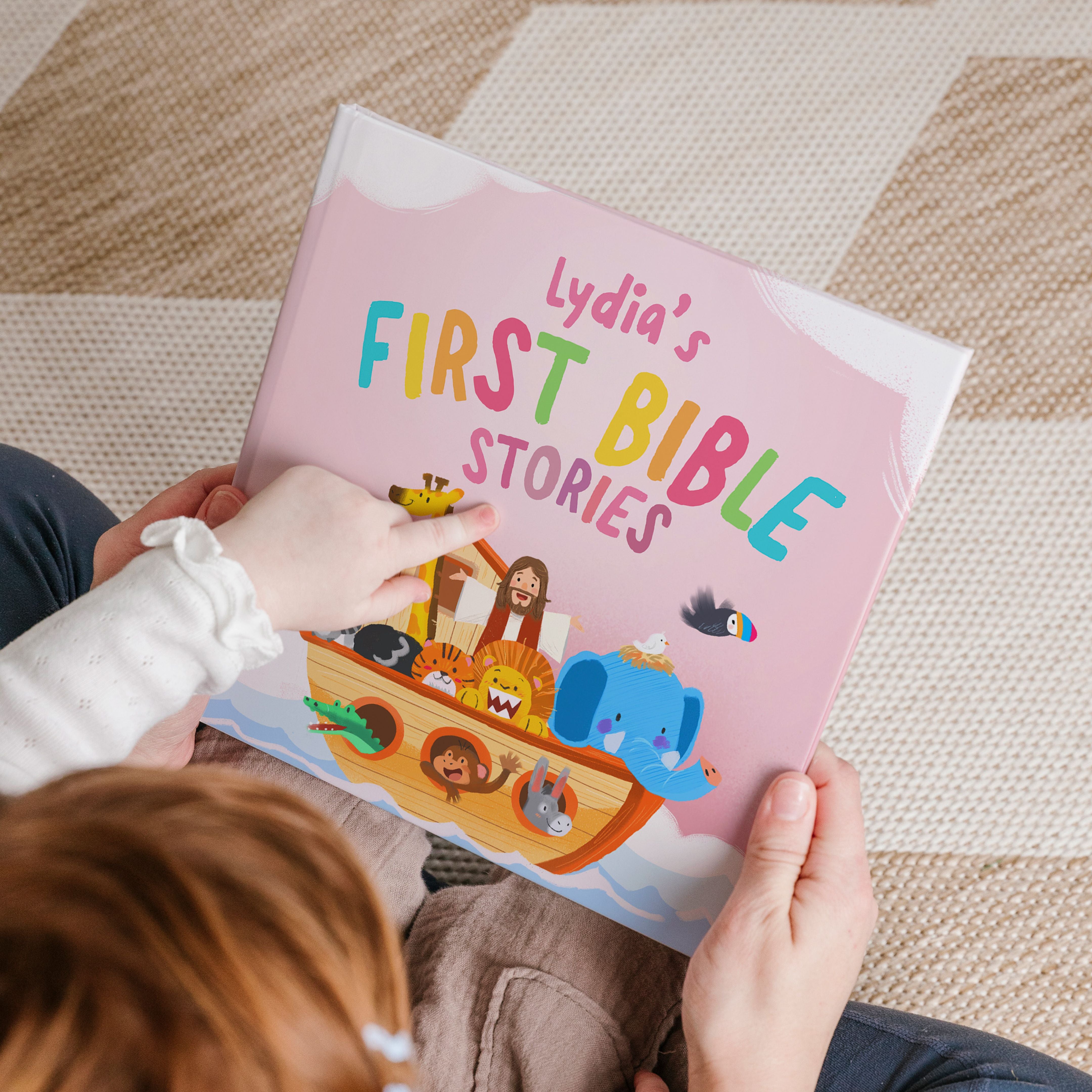 First Bible Stories Pink