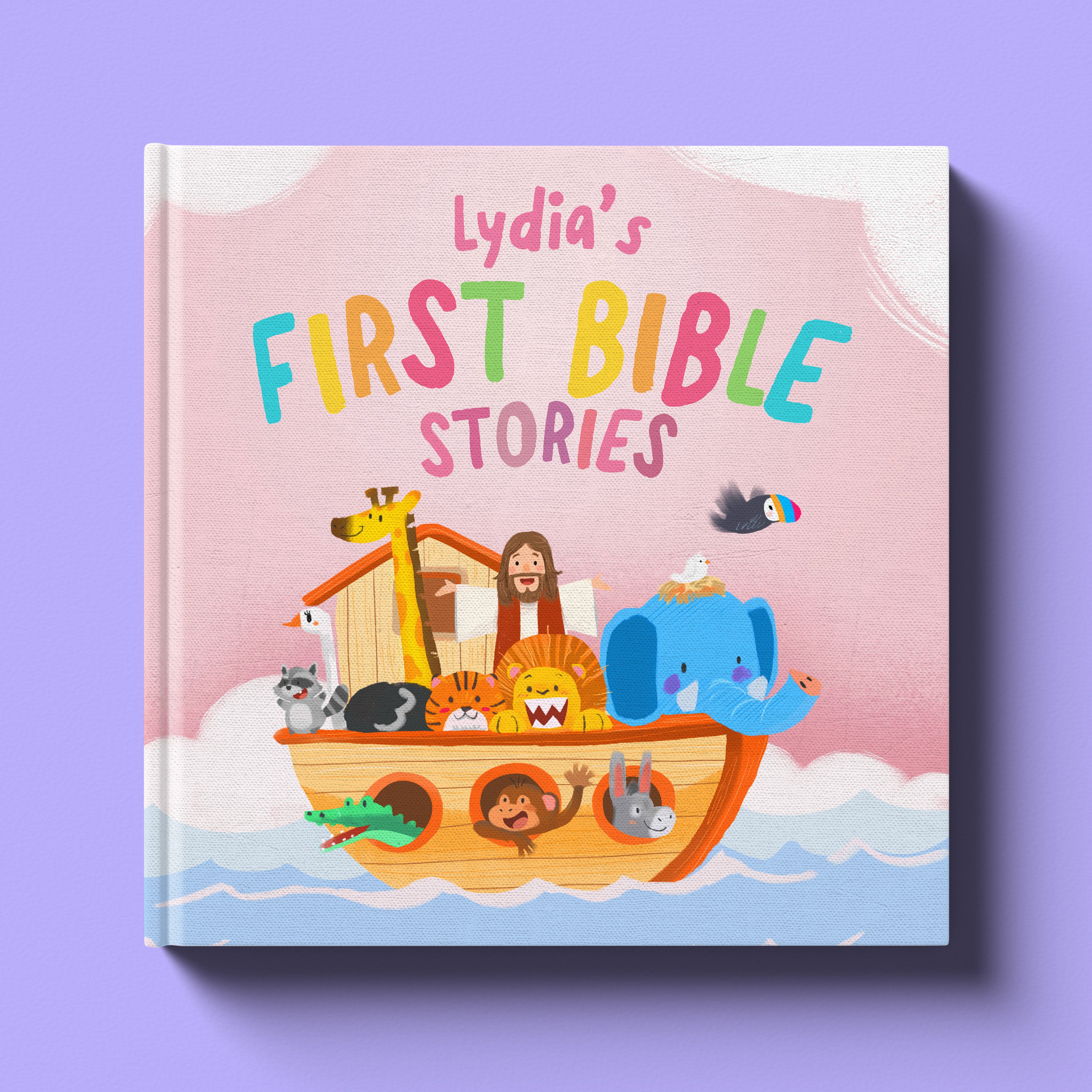 First Bible Stories Pink