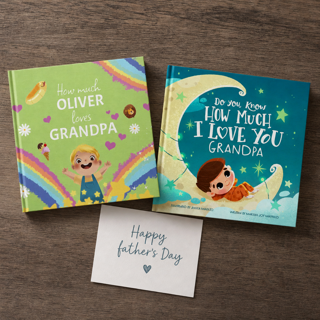 How much I love Grandpa - Happy Father's Day gift books
