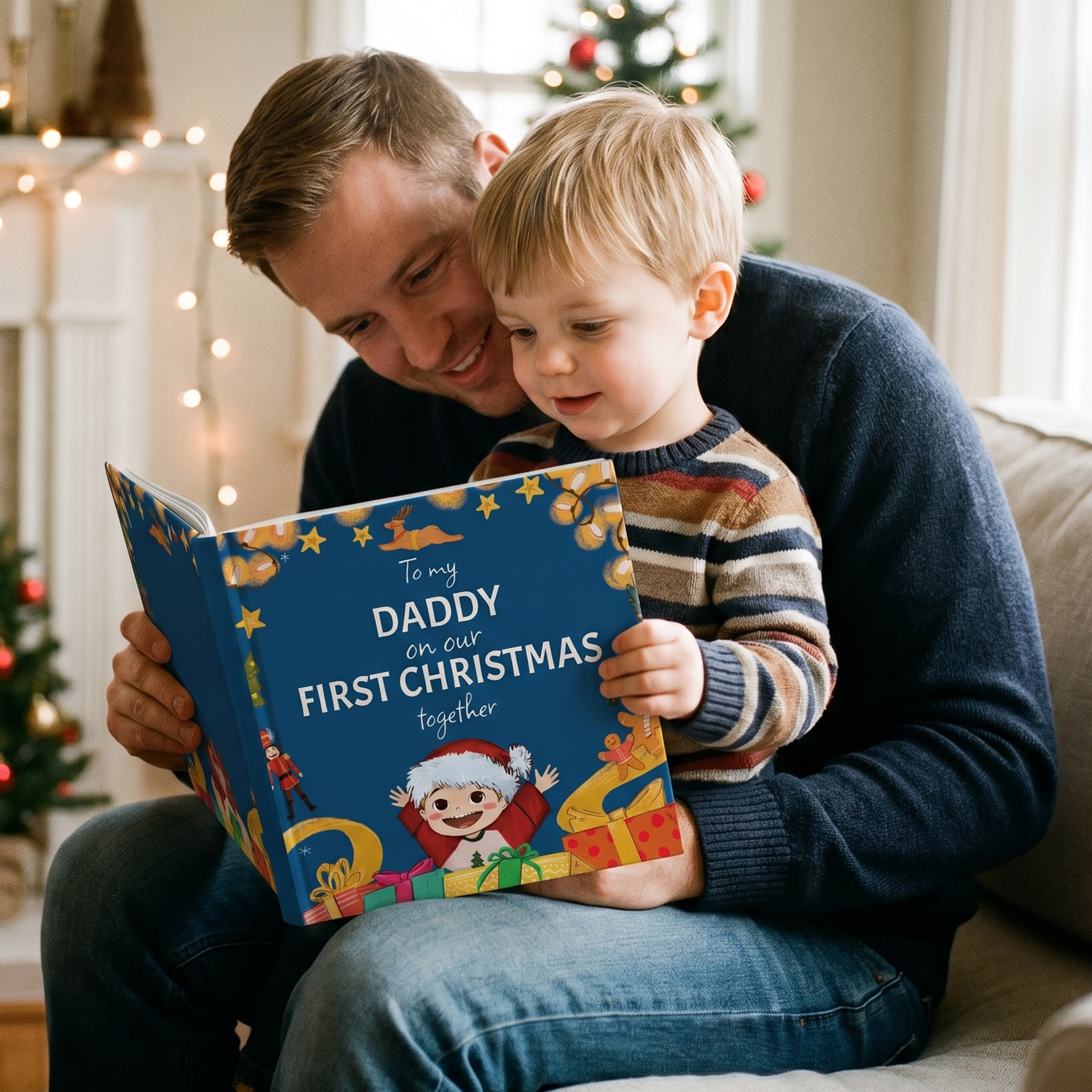 On Our First Christmas Daddy