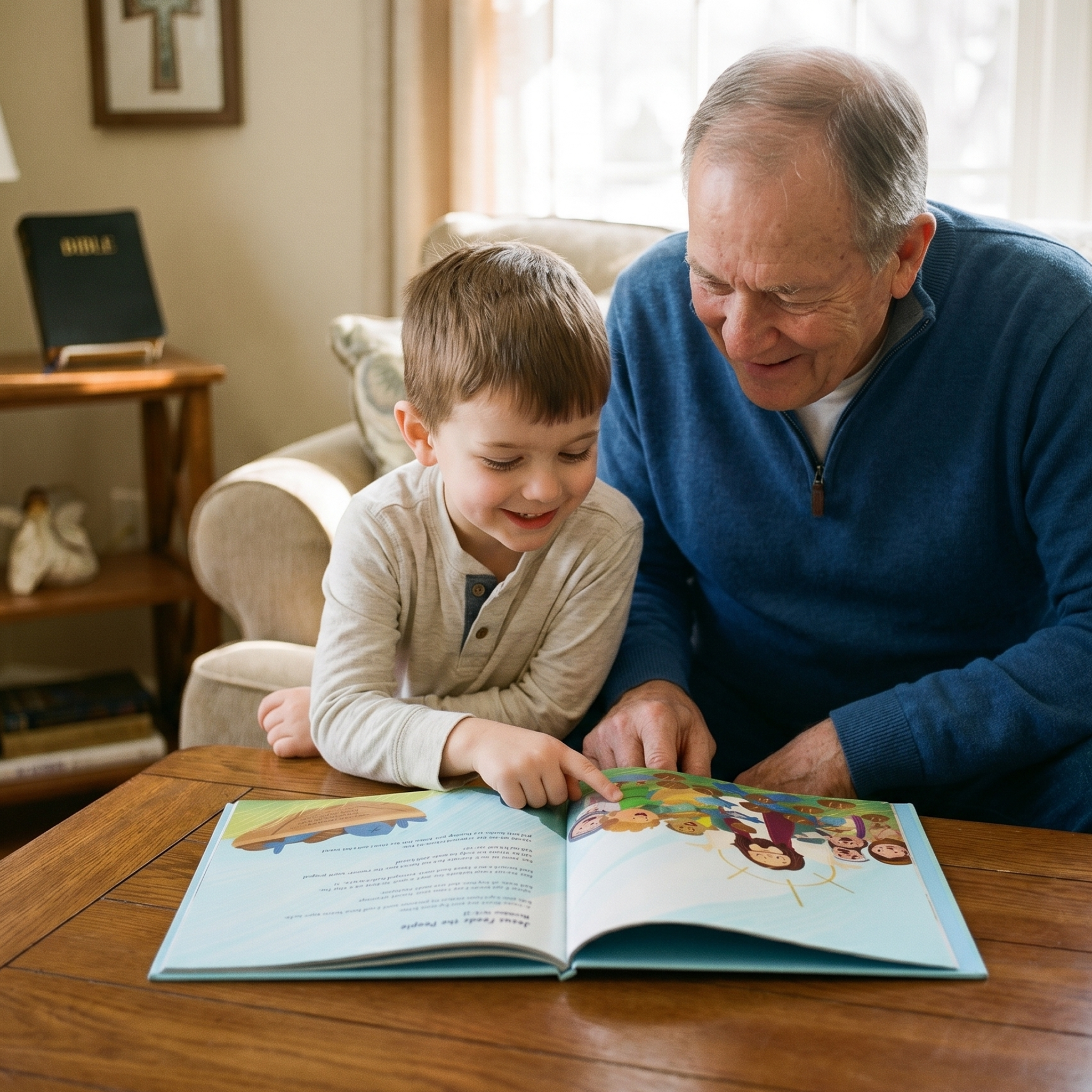 First Bible Stories Blue