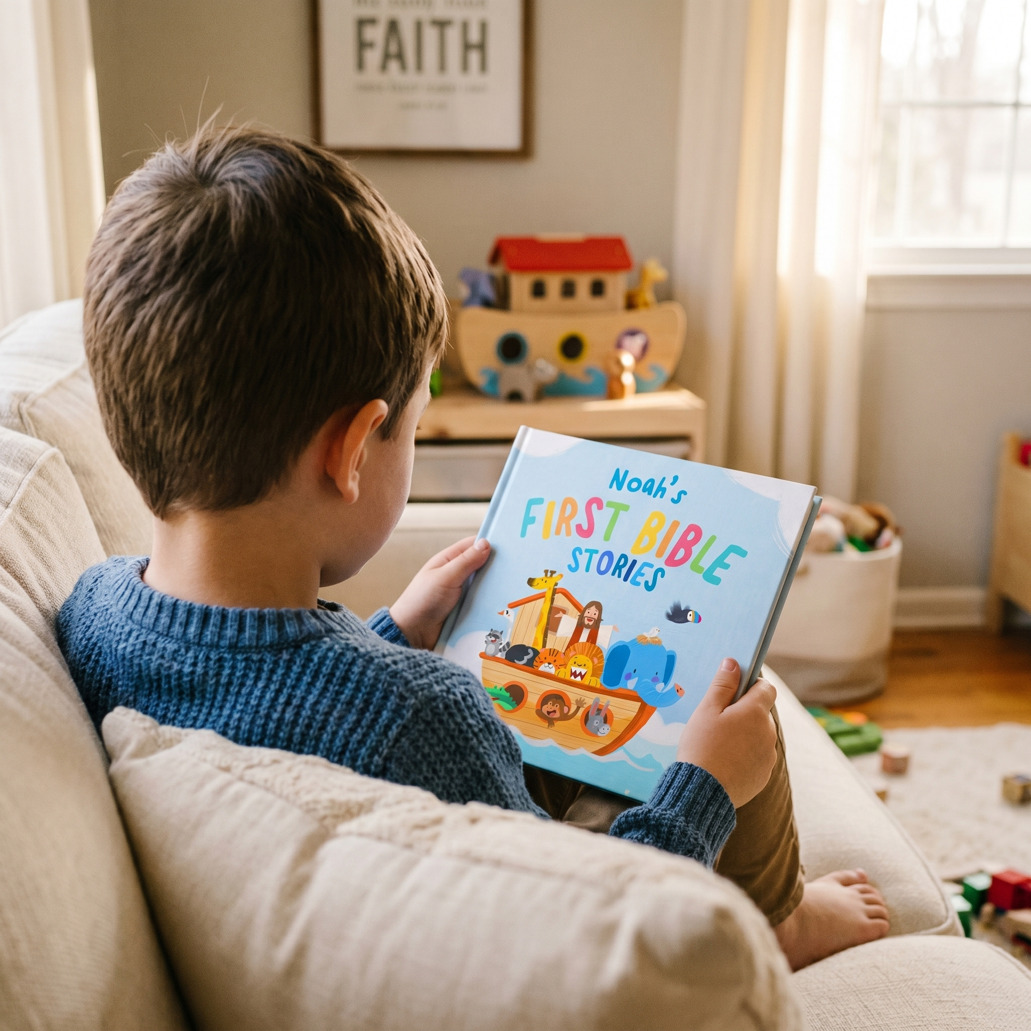 First Bible Stories Blue