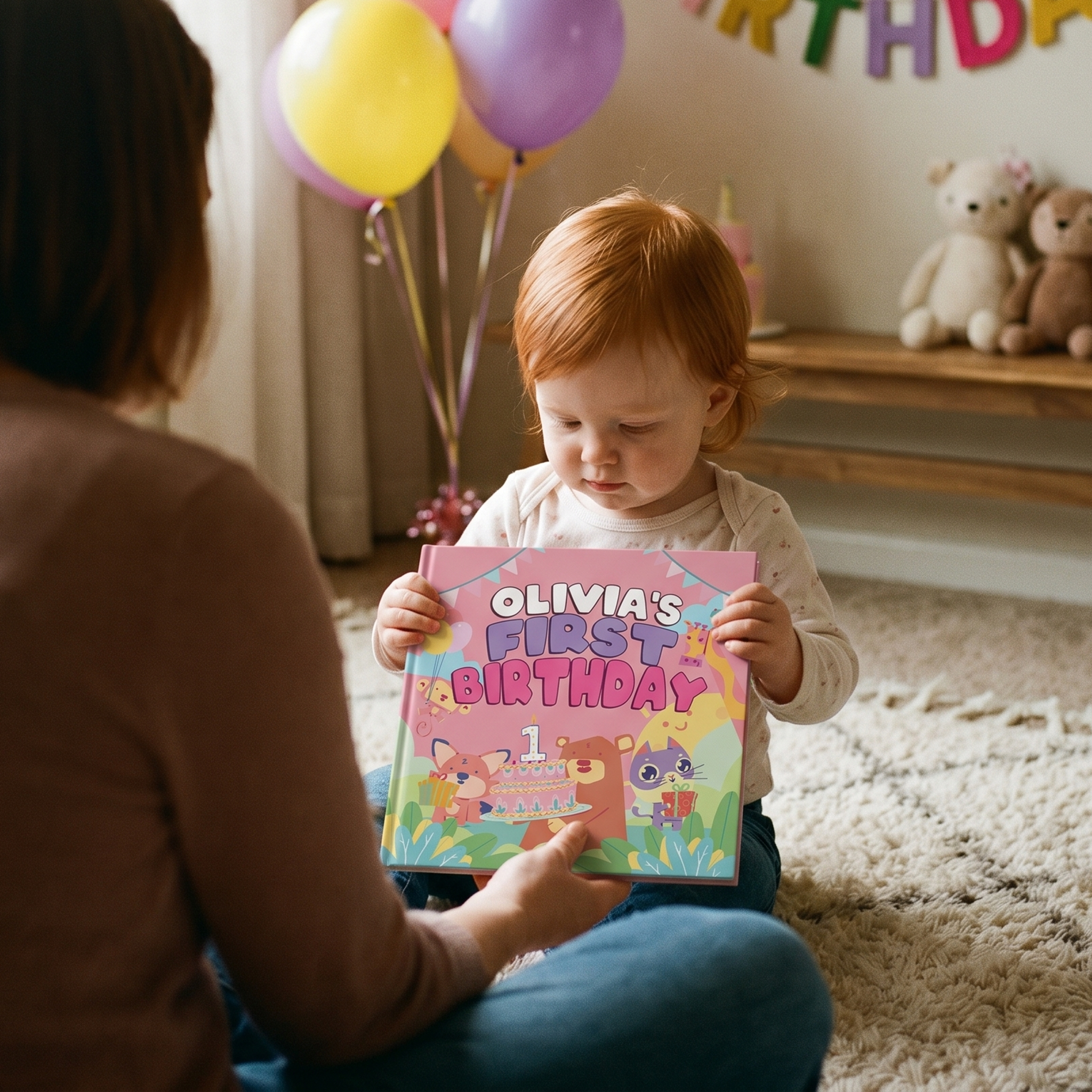 First Birthday Pink