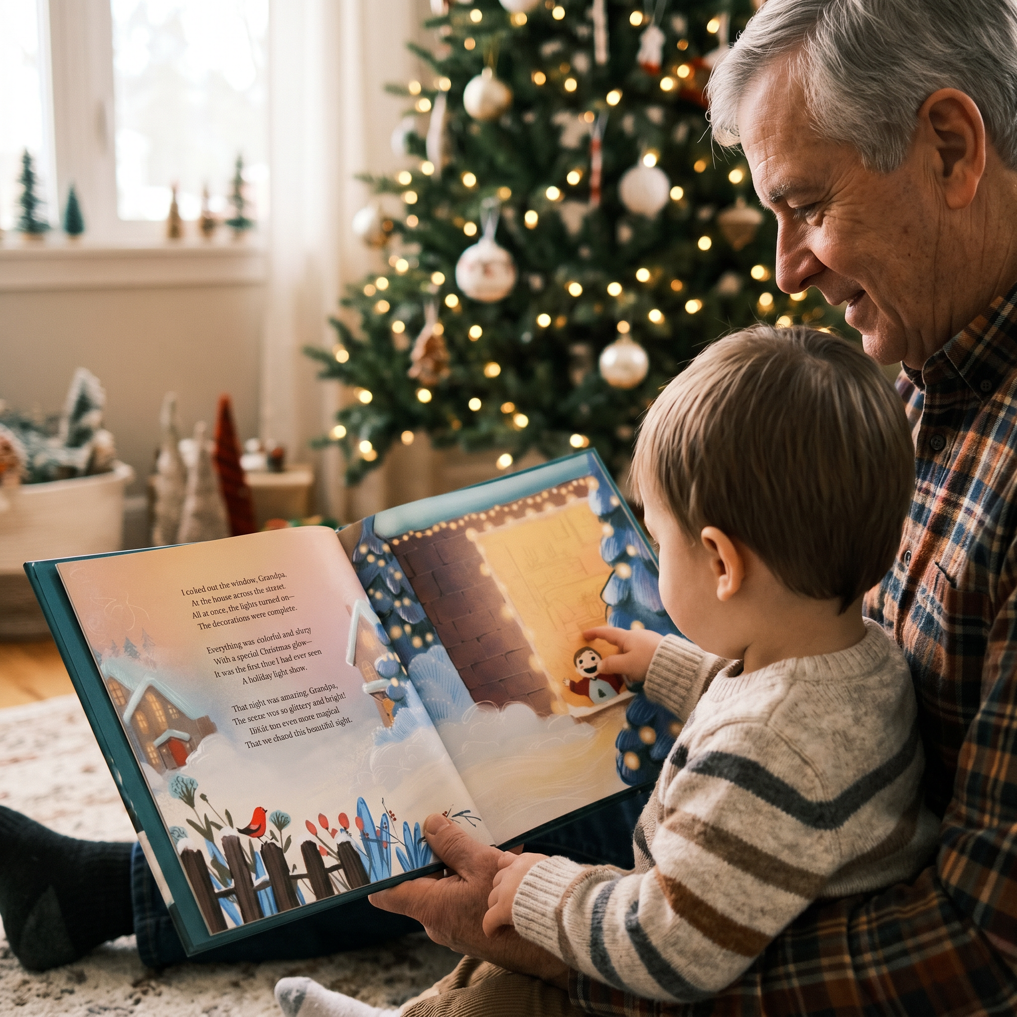 On Our First Christmas Grandpa