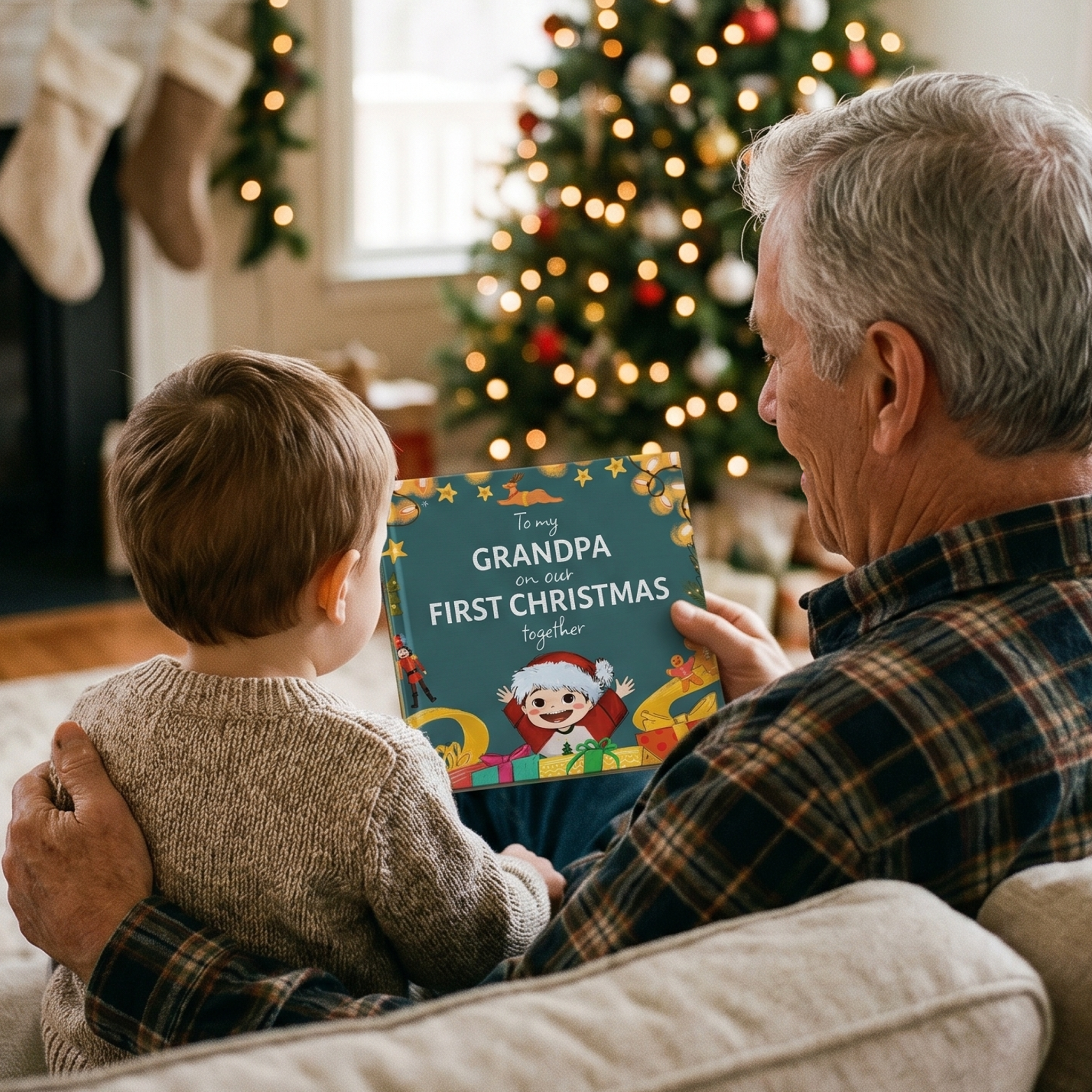 On Our First Christmas Grandpa