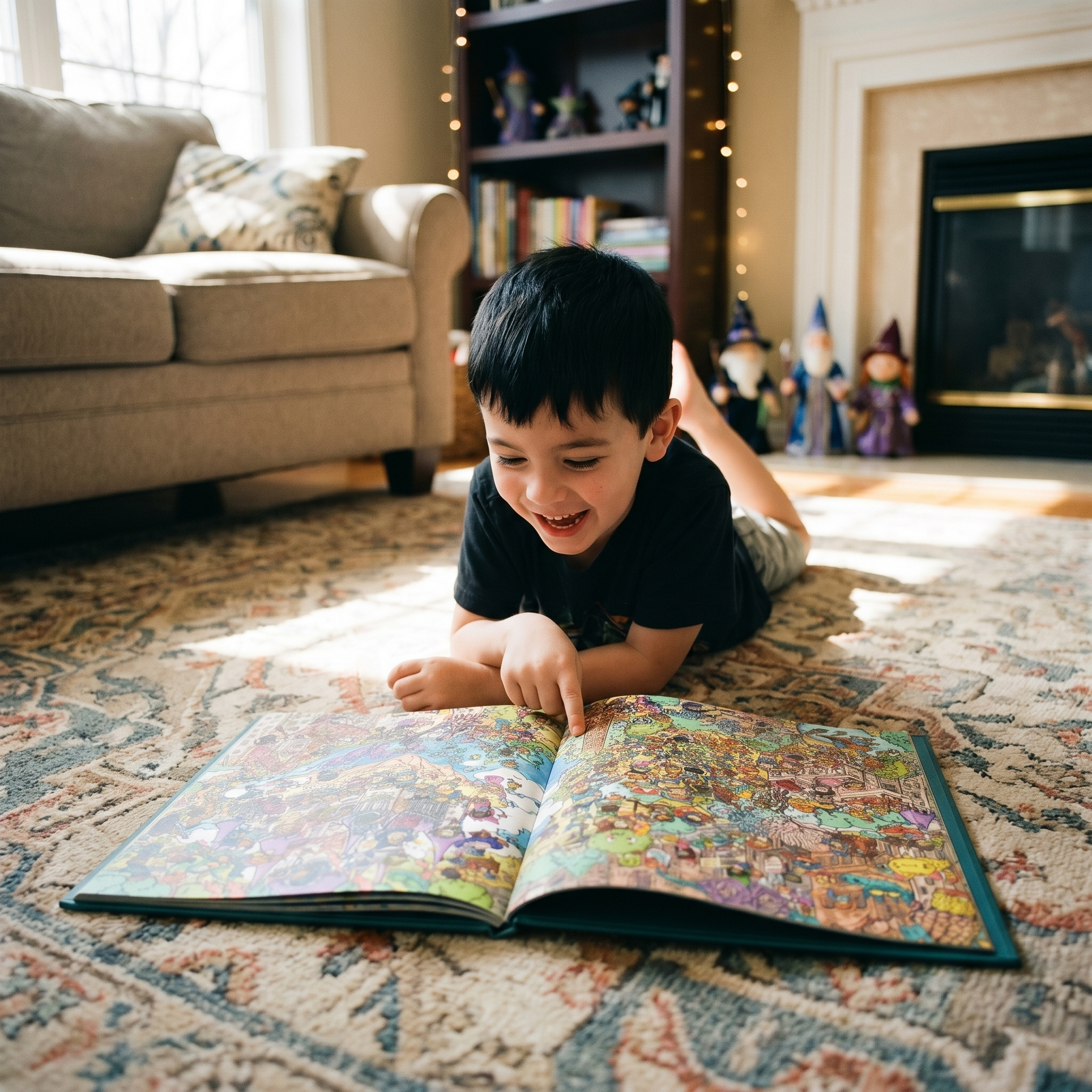 Where are you? Wizard-themed Search & Find!