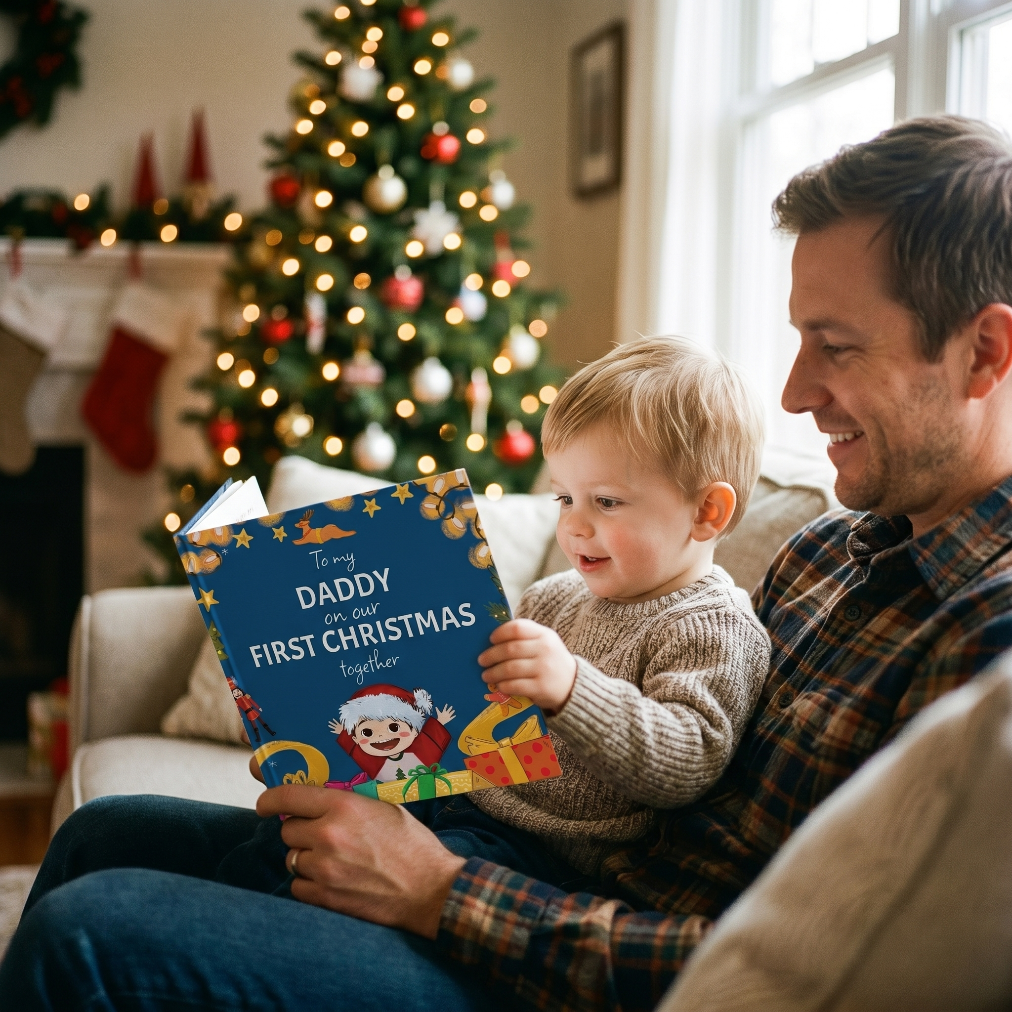On Our First Christmas Daddy